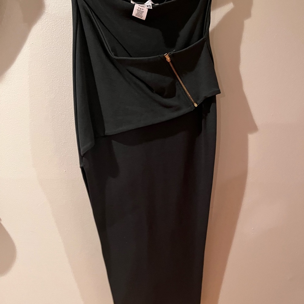 Army Green Free People Maxi Skirt, XS